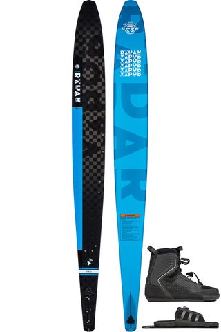 RADAR 2024 Vapor Pro Build Blue Slalom Ski with Pulse Boot &amp; Vector BOA ARTP