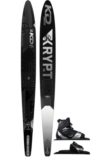 KD 2024 Krypton Carbon Slalom Ski with 2025 Flex Boot & RTP