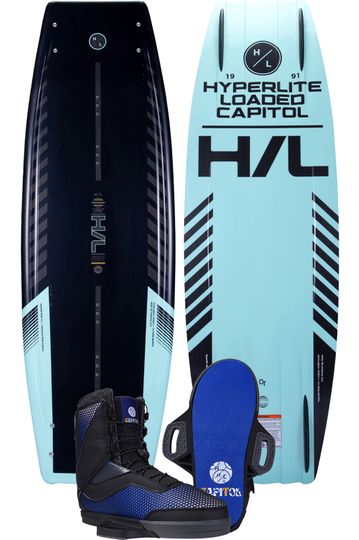 Hyperlite 2024 Capitol Loaded Wakeboard with Capitol Boots