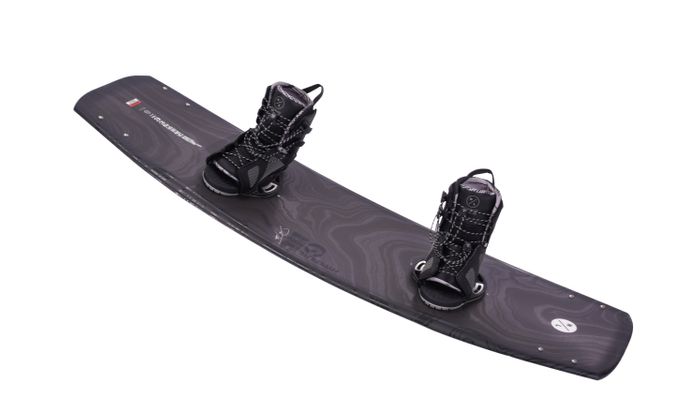 Hyperlite 2024 Cryptic Wakeboard with Team Open Toe Boots
