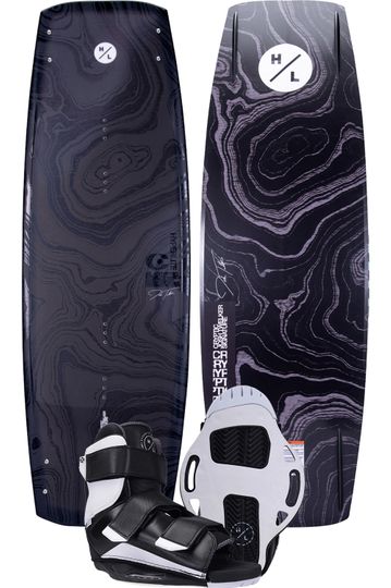 Hyperlite 2024 Cryptic Wakeboard with Formula Boots