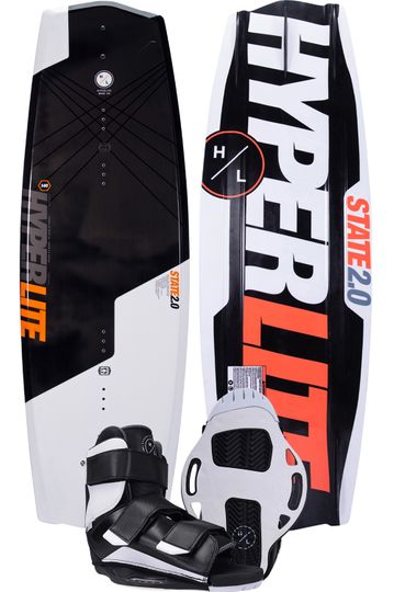 Hyperlite 2025 State 2.0 Wakeboard with Formula Boots