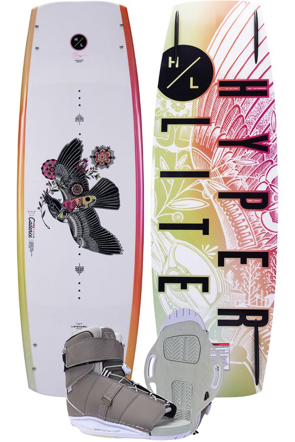 Hyperlite 2024 Cadence Ladies Wakeboard with Viva Boots