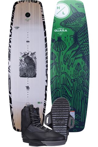 Hyperlite 2024 Guara Cable Park Wakeboard with 2025 M60 Boots