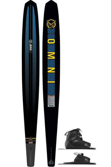 HO 2024 Carbon Omni Slalom Ski with 2025 Stance 110 Boot & RTP