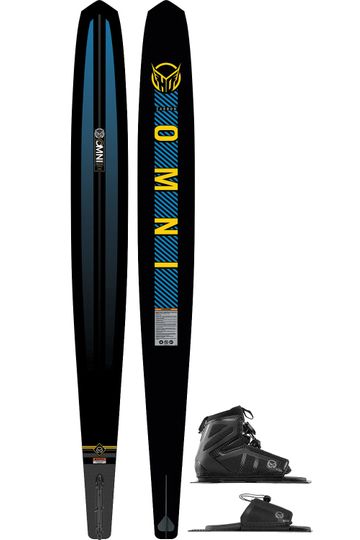 HO 2024 Carbon Omni Slalom Ski with 2025 Stance 130 Boot & RTP