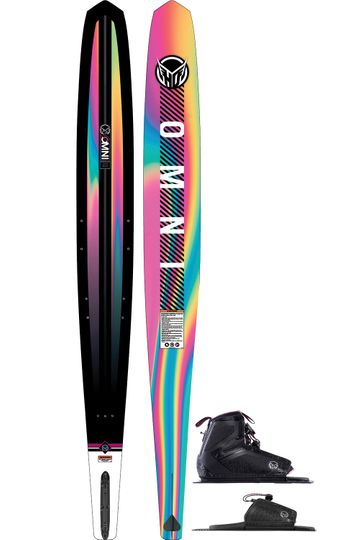 HO 2025 Omni Ladies Slalom Ski with Stance 110 Boot & RTP