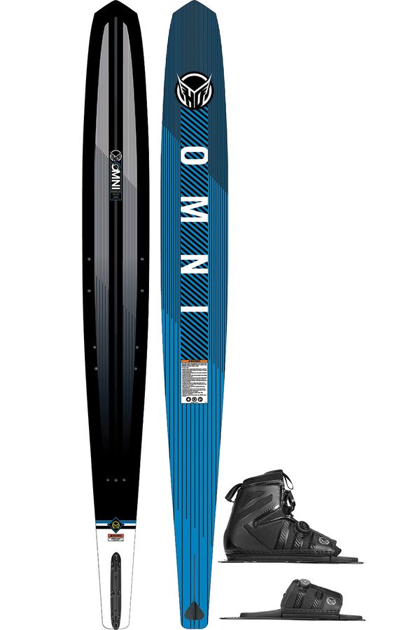 HO 2025 Omni Slalom Ski with Stance Atop Boot & RTP