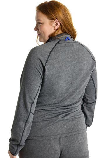 Burton 2024 Womens Stockrun Grid Half-Zip Fleece