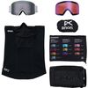 Anon 2026 M4 Goggles (Cylindrical) (Low Bridge) + Bonus Lens + MFI Face Mask