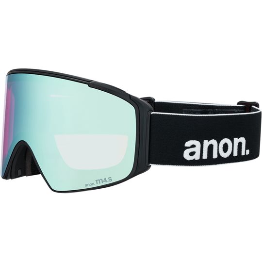 Anon 2026 M4S Goggles (Cylindrical) (Low Bridge) + Bonus Lens + MFI Face Mask