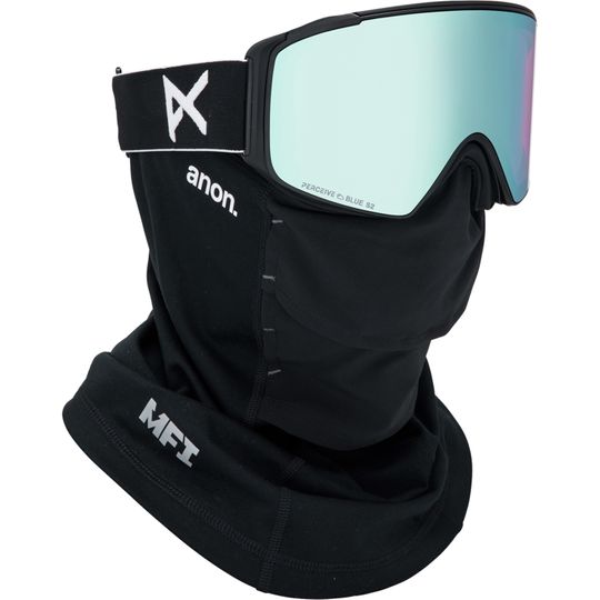 Anon 2026 M4S Goggles (Cylindrical) (Low Bridge) + Bonus Lens + MFI Face Mask