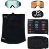 Anon 2026 M4S Goggles (Cylindrical) (Low Bridge) + Bonus Lens + MFI Face Mask