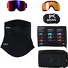 Anon 2026 M5S Goggles (Low Bridge) + Bonus Lens + MFI Face Mask