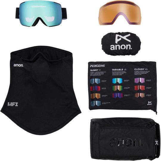 Anon 2026 M5S Goggles + Bonus Lens + MFI Face Mask