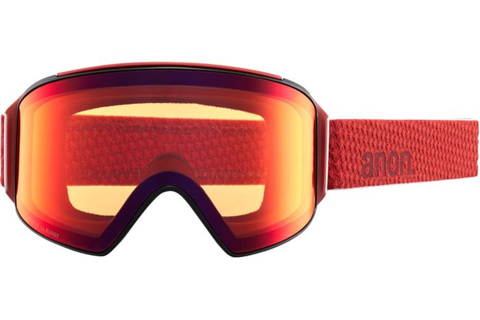 Anon 2024 M4 Cylindrical Goggles + MFI Face Mask (Low Bridge Fit)