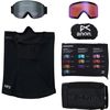 Anon 2026 M4S Goggles (Cylindrical) (Low Bridge) + Bonus Lens + MFI Face Mask