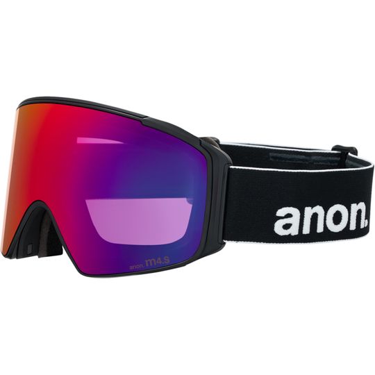 Anon 2026 M4S Goggles (Cylindrical) (Low Bridge) + Bonus Lens + MFI Face Mask
