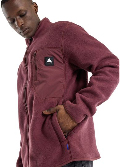 Burton fleece clearance jacket