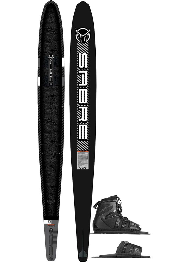HO 2024 Sabre Slalom Ski with Stance Atop Boot & RTP