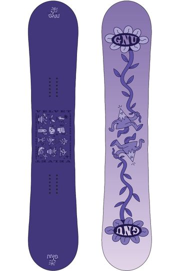 GNU 2025 Velvet Ladies Snowboard