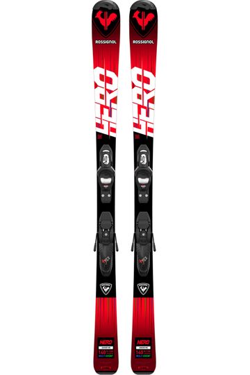 Rossignol 2025 Hero Jr 100-140 W/Kid 4 Kids Snow Skis