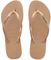 Havianas 2019 Slim Metallic Rose Gold