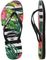 Havianas 2019 Slim Floral Tropical (Stripes) Black/White
