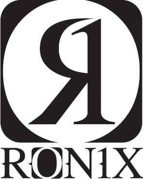 Ronix 35X28cm Logo Die-Cut Sticker