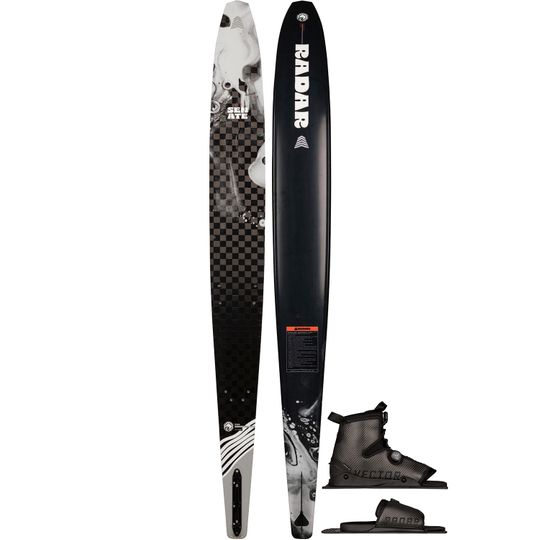 Radar 2025 Senate Pro Build Slalom Ski with 2026 Carbitex Vector BOA Boot & Carbitex Vector BOA ARTP