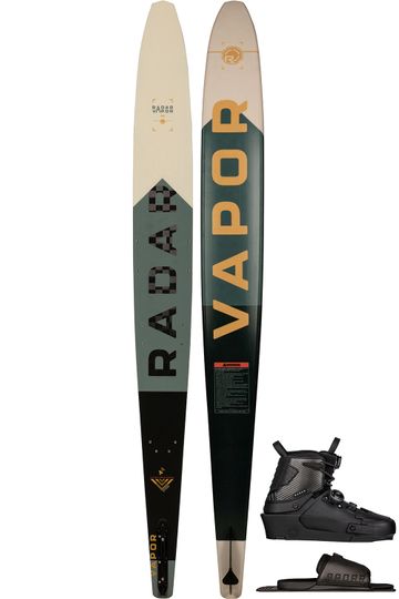 Radar 2025 Vapor Pro Build Alpine Slalom Ski with Vapor Carbitex BOA Boot & Carbitex Vector BOA ARTP