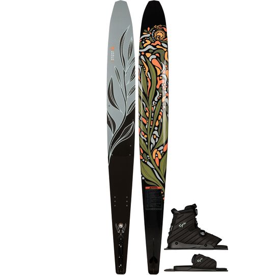 Radar 2025 Lyric Graphite Ladies Slalom Ski with 2026 Lyric BOA Boot & Lyric BOA RTP