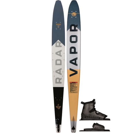 Radar 2025 Vapor Lithium Slalom Ski with 2026 Carbitex Vector BOA Boot & Carbitex Vector BOA ARTP