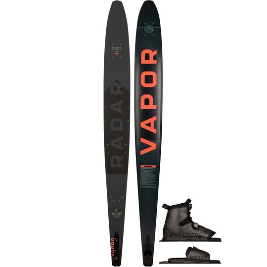 Radar 2025 Vapor Graphite Slalom Ski with 2026 Carbitex Vector BOA Boot & Carbitex Vector BOA ARTP