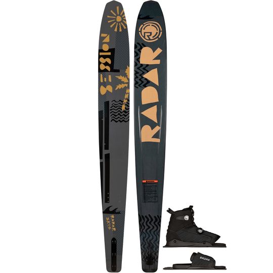 Radar 2025 Session Slalom Ski with 2026 Vector BOA Boot & RTP
