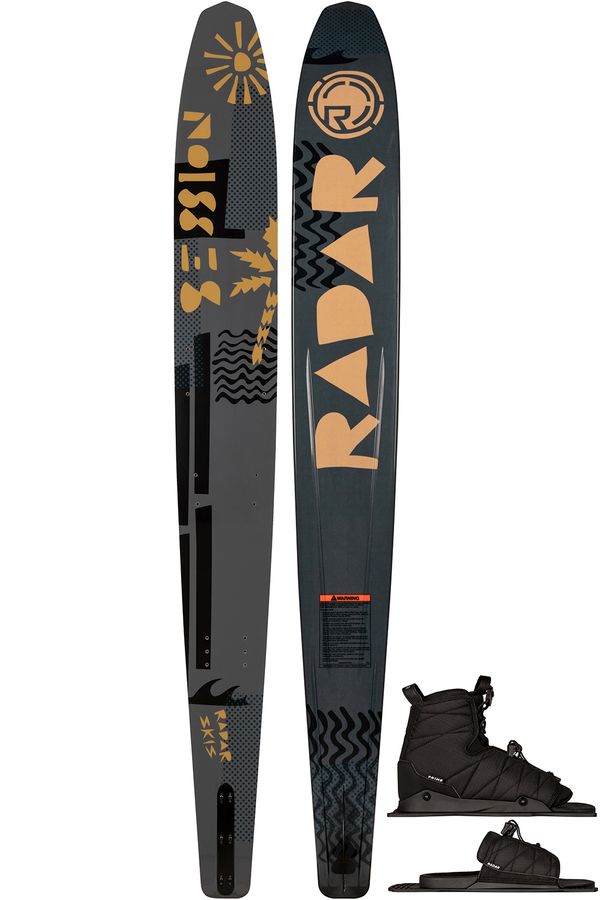 Radar 2025 Session Slalom Ski with Prime Boot & ARTP