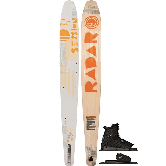 Radar 2025 Session Ladies Slalom Ski with 2026 Lyric BOA Boot & RTP