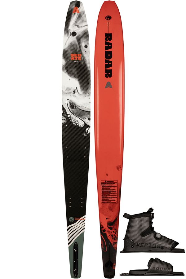 Radar 2025 Senate Graphite Slalom Ski with Carbitex Vector BOA Boot & Carbitex Vector BOA ARTP