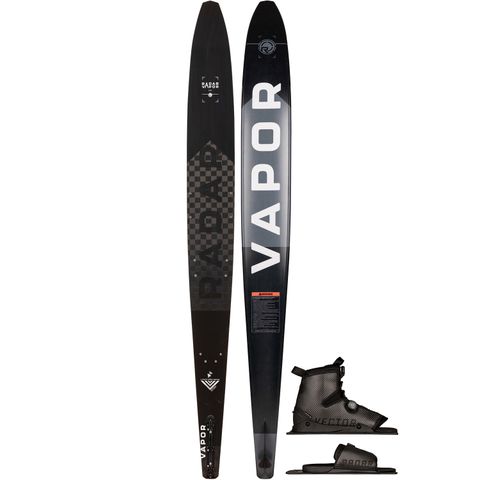 Radar 2025 Vapor Pro Build Stealth Slalom Ski with 2026 Carbitex Vector BOA Boot &amp; Carbitex Vector BOA ART