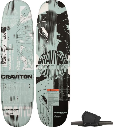 Radar 2025 Graviton Trick Ski with Graviton RTP