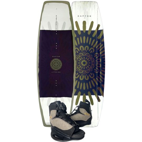 Raptor 2025 Liteside Ladies Wakeboard with Haze Boots