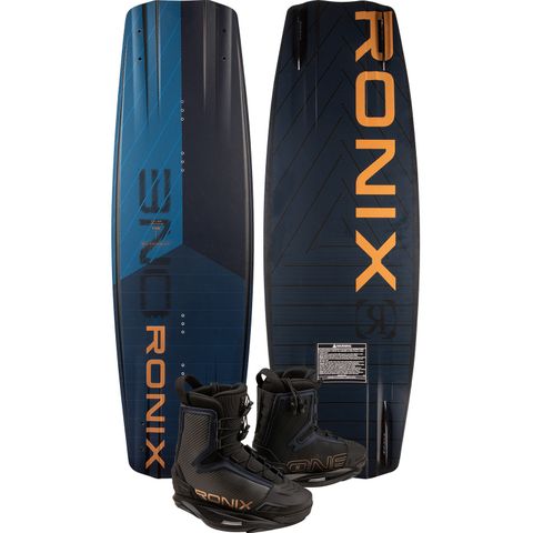Ronix 2025 One Blackout Wakeboard with One Carbitex Boots