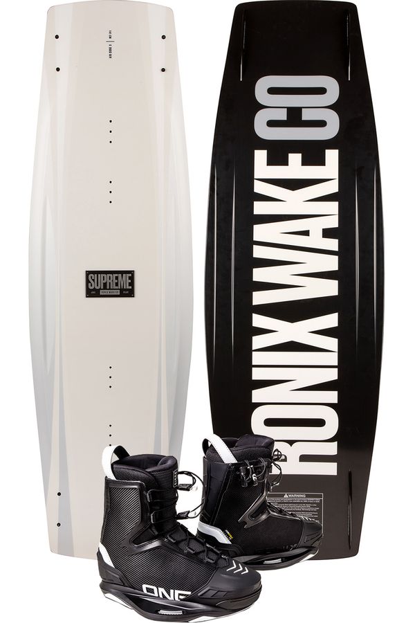 Ronix 2025 Supreme Wakeboard with One Boots