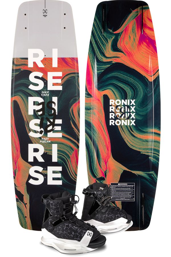 Ronix 2025 Rise Ladies Wakeboard with Halo Boots