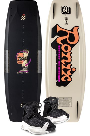 Ronix 2025 Quarter 'Til Midnight Ladies Wakeboard with Halo Boots