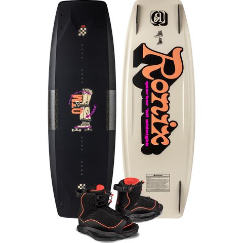 Ronix 2025 Quarter 'Til Midnight Ladies Wakeboard with 2026 Luxe Boots