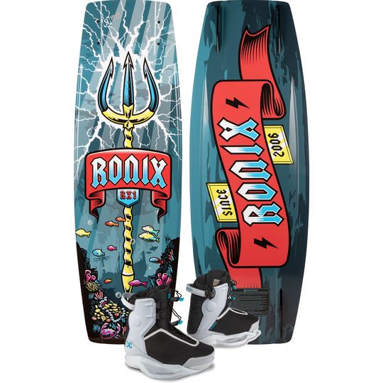 Ronix 2026 RX1 Junior Boys Wakeboard with Vision Pro Boots