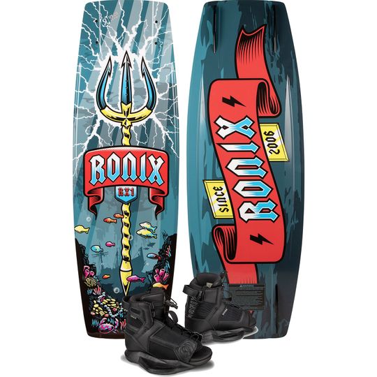 Ronix 2026 RX1 Junior Boys Wakeboard with Divide Boots
