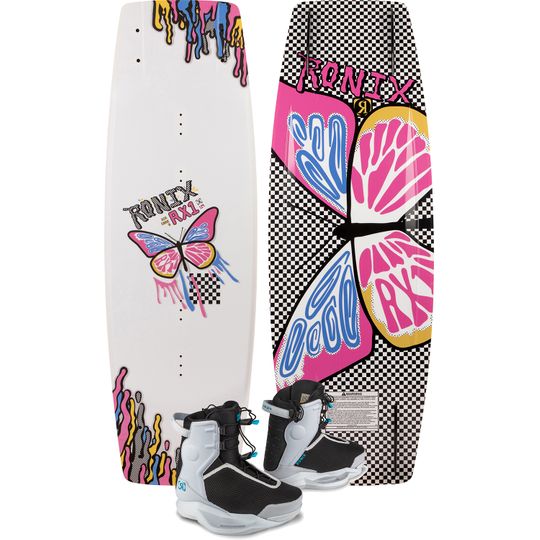 Ronix 2026 RX1 Junior Girls Wakeboard with Vision Pro Boots