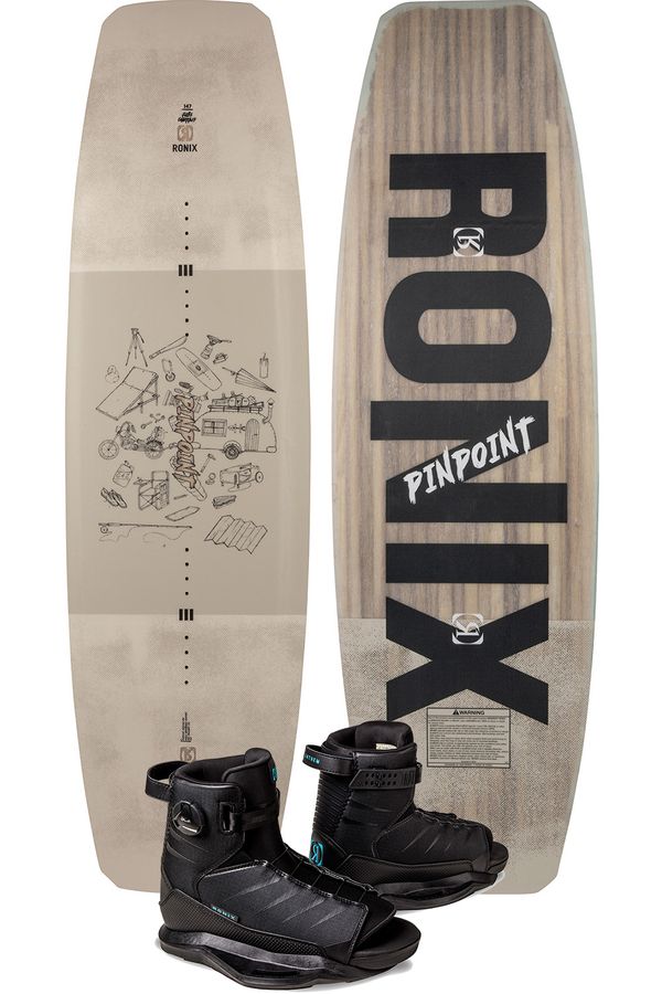 Ronix 2025 Pinpoint Cable Park Wakeboard with Anthem Boots